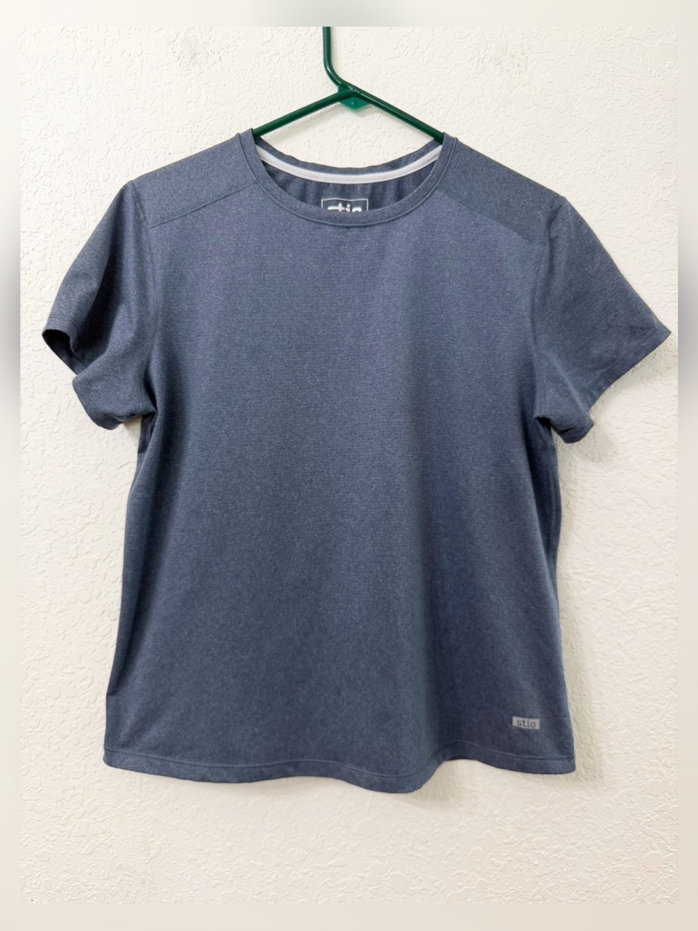 Stio Crester Tee Short Sleeve - M - Mountain Shadow Heather